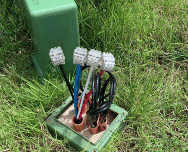 Green Electrical Box