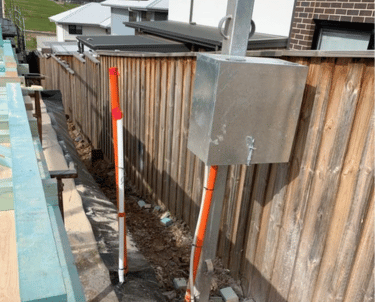 temporary site power for construction site